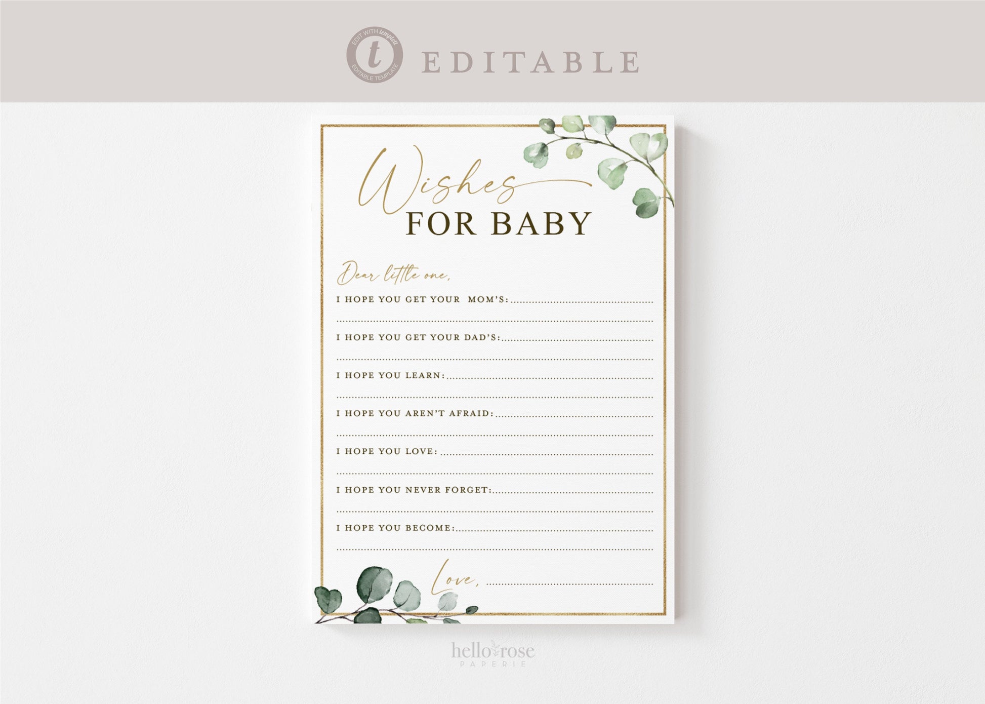Bundle of 20 Baby Shower Games + Signs . Printable Girl Boy Neutral Shower Games Signs . Editable Template . Instant Download . Templett G2