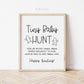 Tiny Baby Hunt Baby Shower Game Sign . Find the Babies . Boy Girl . Kraft + Black & White . Printable 8x10 Instant Digital Download . K4