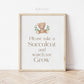 Take a Succulent and Watch Me Grow Teddy Bear Printable Sign . Baby Shower Blue Boy . We Can Bearly Wait . Greenery . 8x10 Instant Download