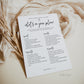 What's on Your Phone Personalized Bridal Shower Bachelorette Hens Game . Minimalist PRINTABLE Editable Template . Download Templett M2-T
