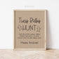 Tiny Baby Hunt Baby Shower Game Sign . Find the Babies . Boy Girl . Kraft + Black & White . Printable 8x10 Instant Digital Download . K4