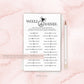 Would She Rather Bridal Shower Game . Who Knows the Bride Best . Printable Game . Black White Rustic Modern . Instant Digital Download