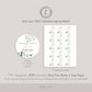 Baptism Thank You Favor Tags Template . Christening Communion Greenery . Personalized Editable PRINTABLE Templett Instant Download G-2