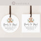 Ready to Pop Teddy Bear Tags Template . Baby Shower Mini Champagne Favors . Personalized Editable PRINTABLE Templett Instant Download P2-T