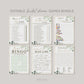 Bridal Shower Game Bundle . 15 Editable Printable Games . Greenery + Gold Best Sellers . Editable Template . Instant Download . Templett G2