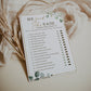 Bridal Shower Game Bundle . 15 Editable Printable Games . Greenery + Gold Best Sellers . Editable Template . Instant Download . Templett G2