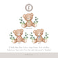 Guess How Many Teddy Grahams Editable . Teddy Bear Baby Shower Blue Pink Green Gender Neutral . PRINTABLE Templett Instant Download B1-T