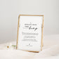 A Message From the Bump . Personalized Baby Shower Bump Sign . Greenery + Gold . PRINTABLE Editable Template Instant Download Templett SM-T