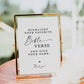 Highlight Your Favorite Bible Verse Guestbook Sign Printable Template . Minimalist Wedding Baby Bridal Shower Instant Download Templett SM-T