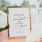 Let Love Grow Please Take a Succulent Sign . Wedding Engagement Party Bridal Shower Simple Modern . Template Instant Download Templett SM-T