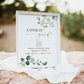 Photo Guest Book Lookin Good Personalized PRINTABLE Sign . Greenery and Gold . Wedding Engagement Bridal Bachelorette . Digital Download G2