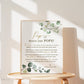 Pop it When She Pops PRINTABLE Personalized Picture Poem . Baby Shower Champagne Favors Sign . Greenery and Gold . DIGITAL DOWNLOAD 8x10 G2