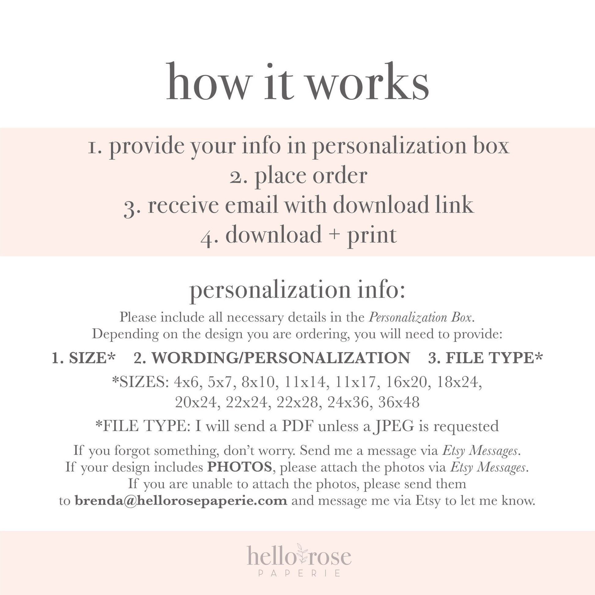 A Message From the Bump with Photo PRINTABLE Personalized . Message From Mommy and Daddy . Minimalist Boho Baby Shower . DIGITAL DOWNLOAD