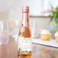 Pop the Champagne Personalized Mini Champagne Bottle Favor Label . Greenery and Gold . Bridal Bachelorette Hens . PRINTABLE Digital Download
