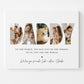 Daddy Photo Gift for Dad . Personalized Printable Gift from Kids . Valentine's Day Gift Idea for Dad from Children Wife . DIGITAL DOWNLOAD