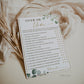 Over or Under Bridal Shower Hens Bachelorette Game . Greenery + Gold . PRINTABLE Editable Template Instant Download Templett G2-T