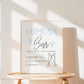 Mimosa Bar Sign . Printable Rustic Modern . Wedding Bridal Shower . Bachelorette Hens Party . Kraft + Black/White . Instant Download 8x10