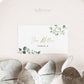 Personalized Place Card Printables . Wedding Engagement Party Bridal Shower Baby Shower . Greenery and Gold . Digital Download G2