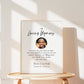 In Loving Memory Personalized PRINTABLE Sign with Photos. Minimalist Memorial Wedding Photo Table Sign . In Memory . Digital Download Poster