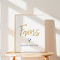 Favors Sign . Printable Rustic Modern . Wedding Bridal Shower . Bachelorette Hens Party . Kraft + Black/White . Instant Download 8x10