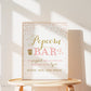 Popcorn Bar Sign . Printable Instant Download Popcorn Bar . Pink and Gold Sign . Bridal Shower Wedding Sign . He Popped the Question 8x10
