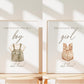 What Will Baby Be Girl and Boy Signs, Team Boy or Girl Vote Here, He or She, Boho Gender Reveal Poster, Template Download TEMPLETT GR2-T