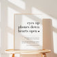 Unplugged Ceremony Wedding Sign . No Phones Minimalist Wedding Welcome Template . PRINTABLE Editable Poster . Instant Download Templett