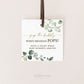 Pop the Bubbly When She Pops Tags Stickers . Personalized Champagne Baby Shower Favors . Editable PRINTABLE Templett Instant Download G2-T