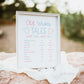 Old Wives Tales Gender Reveal Game Sign . Gender Prediction . Baby Gender Guessing . Pink Blue Minimalist . Printable Instant Download K4-G