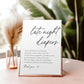 Late Night Diapers Minimalist Baby Shower Printable Game Sign . Boy or Girl Gender Neutral . Editable Template . Instant Download Templett