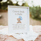 Baby Shower Guest Book Sign . Pick a Page Baby Guestbook . Boy Teddy Bear with Blue Balloons . We Can Bearly Wait . PRINTABLE DOWNLOAD 8x10