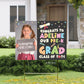 PRINTABLE Graduation Parade Yard Sign with photo . Spring Colors . PreK, Kindergarten, 1st, 2nd, 3rd, 4th, 5th Grade . Digital Download
