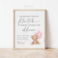 Help the Busy Mom to Be Addressee Baby Shower Envelope Sign, Bear with Pink Balloons, Girl Baby Shower, Baby Sprinkle, Template Download