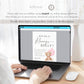 How Big is Mommys Belly Printable Sign + Cards, Teddy Bear with Pink Balloons, Girl Baby Shower, Can Bearly Wait, Template Download Templatt