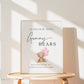 Guess How Many Gummy Bears Baby Shower Game, Teddy Bear Girl with Pink Balloons, Couples Shower, Baby Sprinkle, Template Download Templett