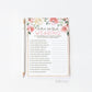 What is the Bride Wearing Floral Bridal Shower Printable Game . Bachelorette Hens Party . Pink Roses Eucalyptus Greenery . Instant Download