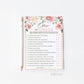 Over or Under Floral Bridal Shower Game . Printable Bachelorette Hens Party Game . Blush Pink Roses Eucalyptus Greenery . Instant Download