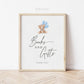 Books and Gifts Printable Baby Shower Sign, Teddy Bear with Blue Balloons, Boy Baby Shower, We Can Bearly Wait, Template Download Templett