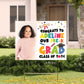 PRINTABLE Graduation Parade Yard Sign with photo . PreK, Kindergarten, 1st, 2nd, 3rd, 4th, 5th Grade . PRINTABLE Digital Download