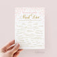 Wedding Vows Mad Libs Bridal Shower Game . Printable Instant Download . Pink and Gold Glitter . Digital Download . Wedding Party Game