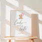Cards and Gifts Baby Shower Sign, Teddy Bear with Pink Balloons, Girl Baby Shower, Baby Sprinkle, We Can Bearly Wait, Template Download