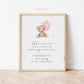 Pick a Page and Leave a Note Memory Baby Shower Guestbook Sign, Bear with Pink Balloons, Girl Baby Shower, Baby Sprinkle, Template Download