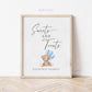 Sweets and Treats Baby Shower Favors Printable Sign, Bear with Blue Balloons, Boy Baby Shower, Baby Sprinkle, Template Download Templett