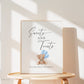 Sweets and Treats Baby Shower Favors Printable Sign, Bear with Blue Balloons, Boy Baby Shower, Baby Sprinkle, Template Download Templett