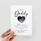 Dear Daddy Gift for First Time Dad, Sonogram Ultrasound Gift from Kids, Fathers Day Pregnancy Announcement . Minimalist PRINTABLE DOWNLOAD