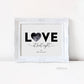 Love at First Sight Gift Sonogram Ultrasound Scan, Personalized Pregnancy Announcement, Mothers Day Fathers Day, Baby, PRINTABLE DOWNLOAD