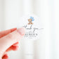 Bear Baby Shower Thank You Favor Tags Template . Boy Blue Balloons Tags Stickers Labels . Personalized Editable PRINTABLE Templett Download