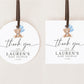 Bear Baby Shower Thank You Favor Tags Template . Boy Blue Balloons Tags Stickers Labels . Personalized Editable PRINTABLE Templett Download