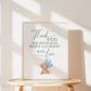 Thank You for Showering Baby with Love Baby Shower Sign, Bear with Blue Balloons, Boy Baby Shower, Baby Sprinkle, Template Download Templett
