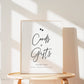Cards and Gifts Sign Editable Template . Wedding Engagement Party Bridal Baby Shower . Minimalist PRINTABLE Instant Download Templett M2-T